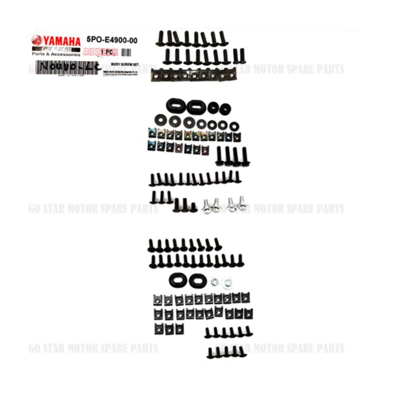 SET SKRU CASING BADAN SKRU CASIS