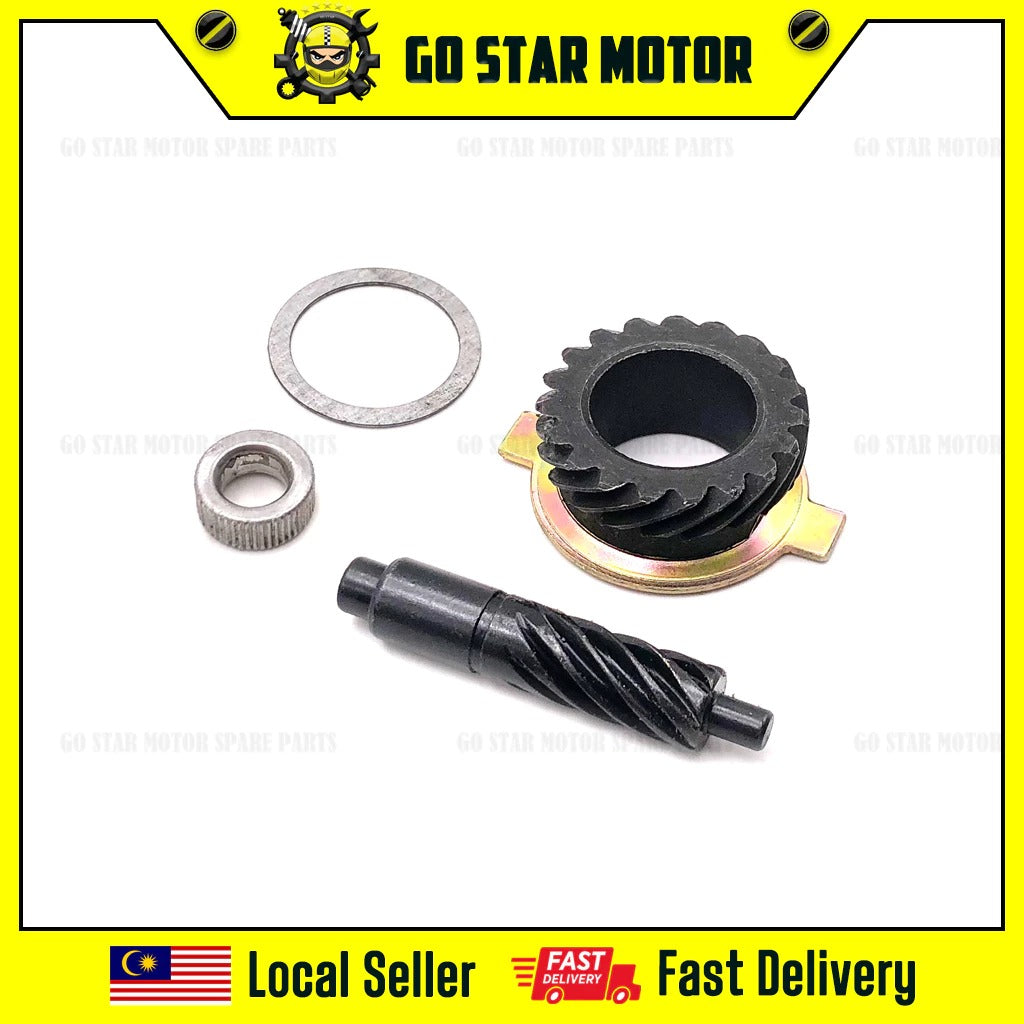 SPEEDO METER GEAR = EX5 HP / EX5 DREAM / WAVE100 / CLASS-1
