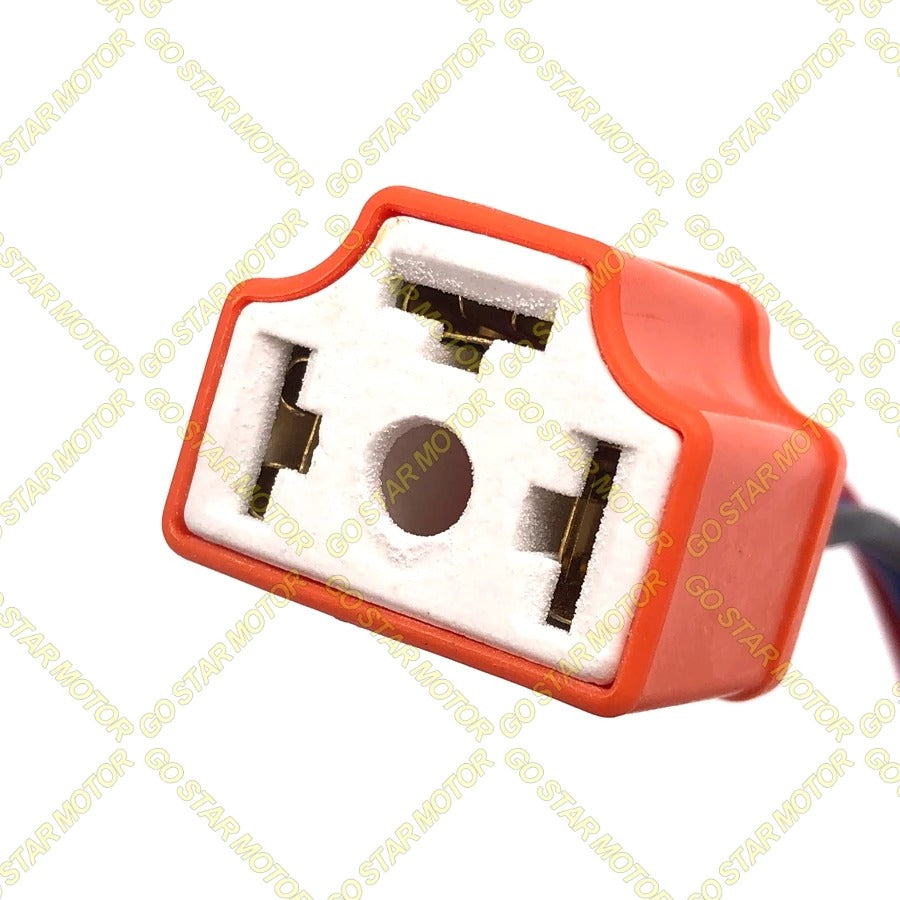 UNIVERSAL H4 Head Lamp Socket Ceramic Headlamp Light Lampu Depan Soket TZM150