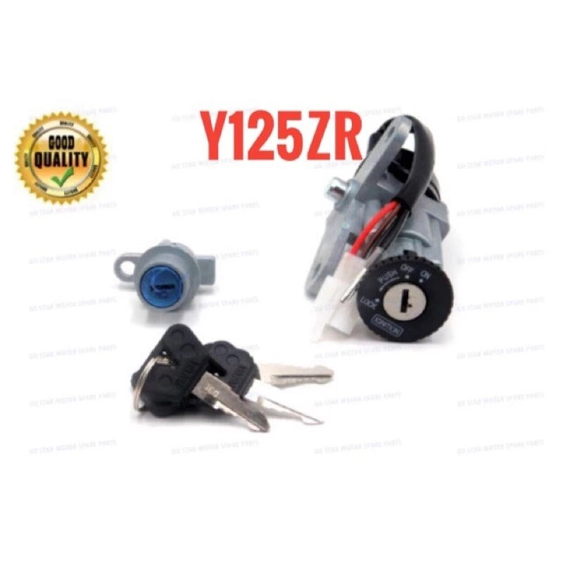 YAMAHA Y125 Y125Z Y125ZR 125Z 125ZR SET SUIS UTAMA KUNCI SUIS ON OFF