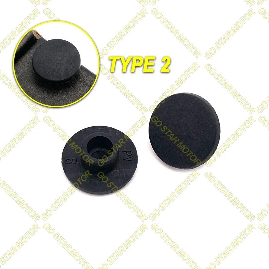 SPOILER BOLT CAP / SEAT HANDLE SCREW COVER = Y125Z / Y125ZR / RXZ