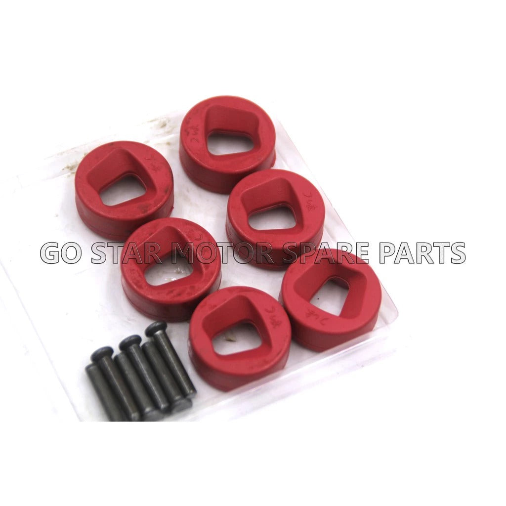 RACING CLUTCH DAMPER (HEAVY DUTY) = Y15ZR / FZ150 / LC135 / Y125Z / Y125ZR / RXZ / TZM-150 / Y100 SPORT / Y110SS / LAGENDA / RS150 / EX5 / DREAM / WAVE100 / GBO / DINAMIK / SYM VF3I
