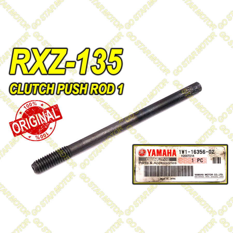 YAMAHA RXZ RXZ135 Rod Tolak Klac 1 (Pendek) Batang Tuil 100% Asli = 1W1-16356-02