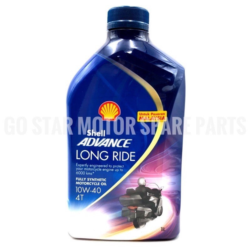 SHELL ADVANCE AX3 AX4 AX5 VSX W 2T 4T MINYAK ENJIN MOTOSIKAL MINERAL PREMIUM Semi / Sepenuhnya Sintetik