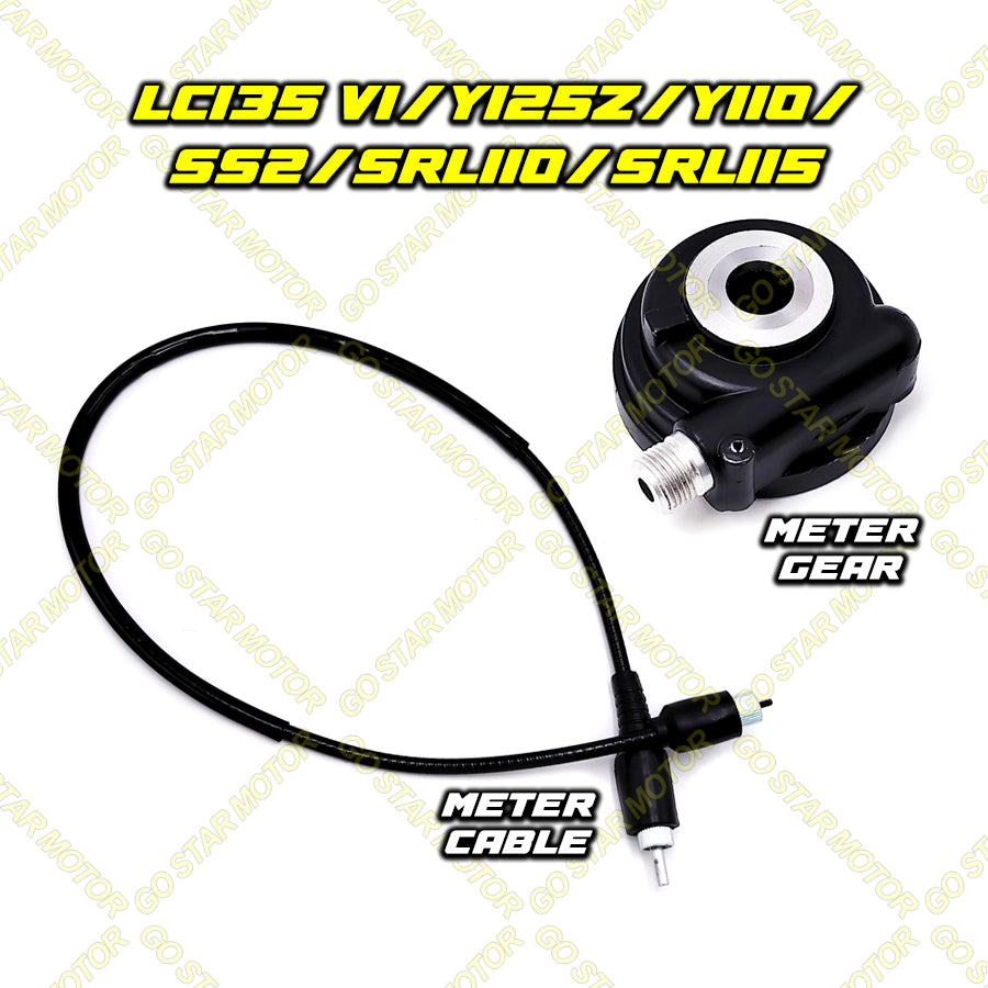 Meter Gear Assy + Kabel Tali Kabel Speed
