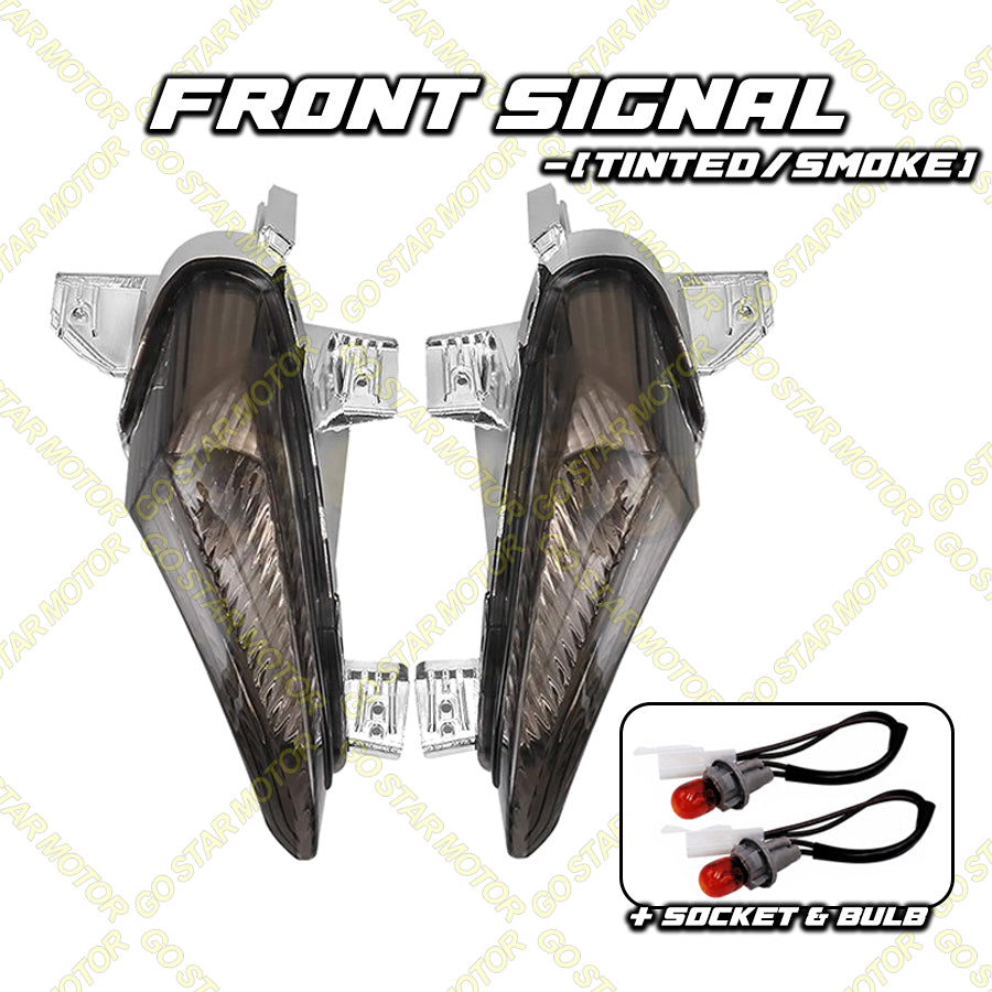 Y15ZR V1 V2 = FRONT & REAR SIGNAL SET (CLEAR / SMOKE)