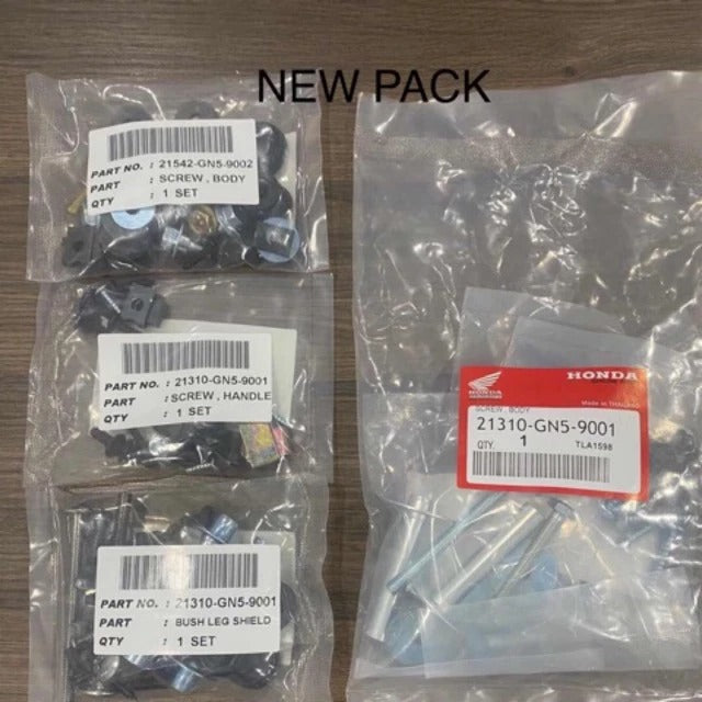 SKRU BADAN PENUTUP LENGKAP PENUH WAVE125X - OEM KUALITI TINGGI