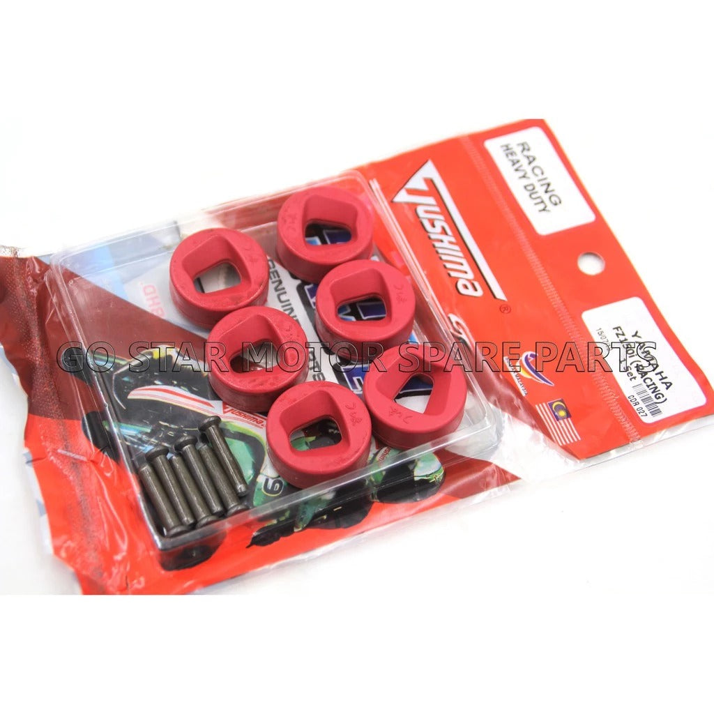 RACING CLUTCH DAMPER (HEAVY DUTY) = Y15ZR / FZ150 / LC135 / Y125Z / Y125ZR / RXZ / TZM-150 / Y100 SPORT / Y110SS / LAGENDA / RS150 / EX5 / DREAM / WAVE100 / GBO / DINAMIK / SYM VF3I