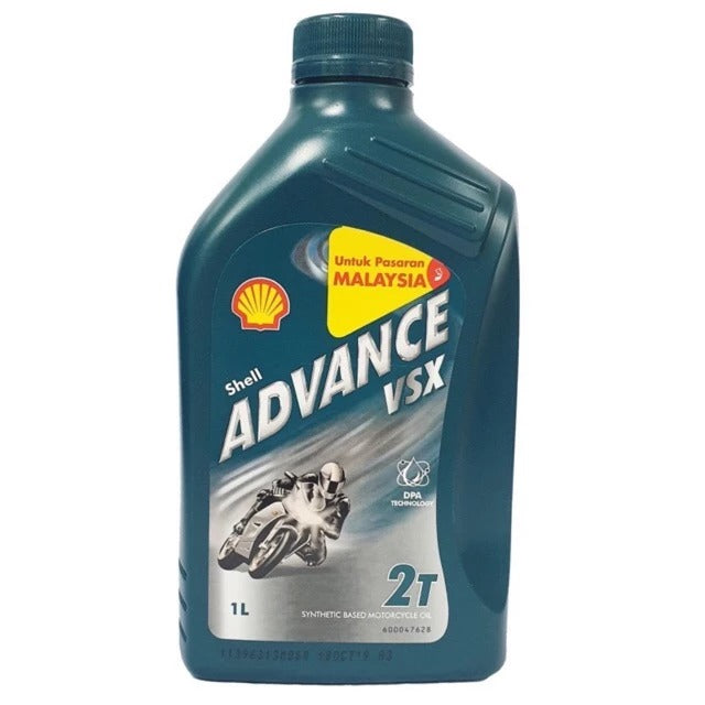 SHELL ADVANCE VSX 2T ENGINE OIL (FRAGRANCED) - 1L