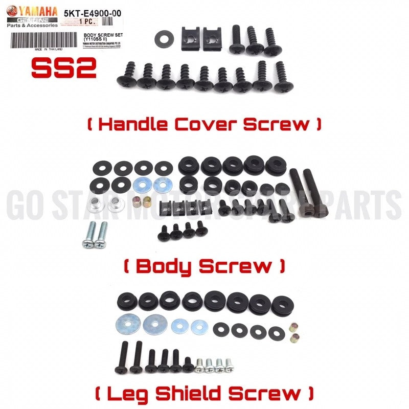 SET SKRU CASING BADAN SKRU CASIS