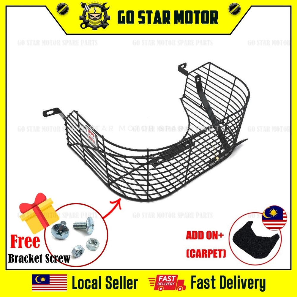 PASSION125 PASSION 125 BASKET BESI BAKUL BESI BAKUL RAGA KARPET SKRU PERCUMA