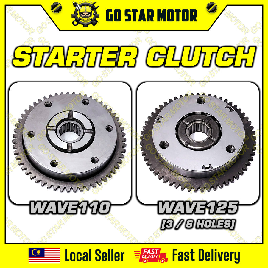STARTER CLUTCH COMP = EX5 HP / WAVE110 / DASH / WAVE125 / WAVE125S / WAVE125X