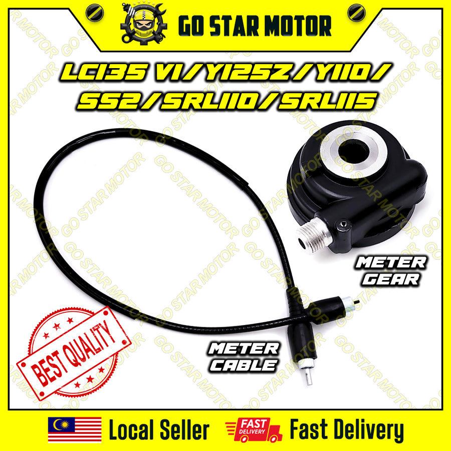 Meter Gear Assy + Kabel Tali Kabel Speed