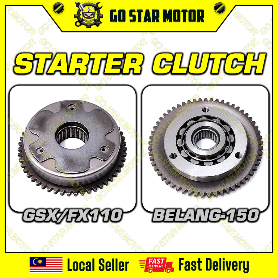 STARTER CLUTCH COMP (ONE WAY CLUTCH) = SUZUKI BELANG-150 / GSX110 / FX110 / VS125