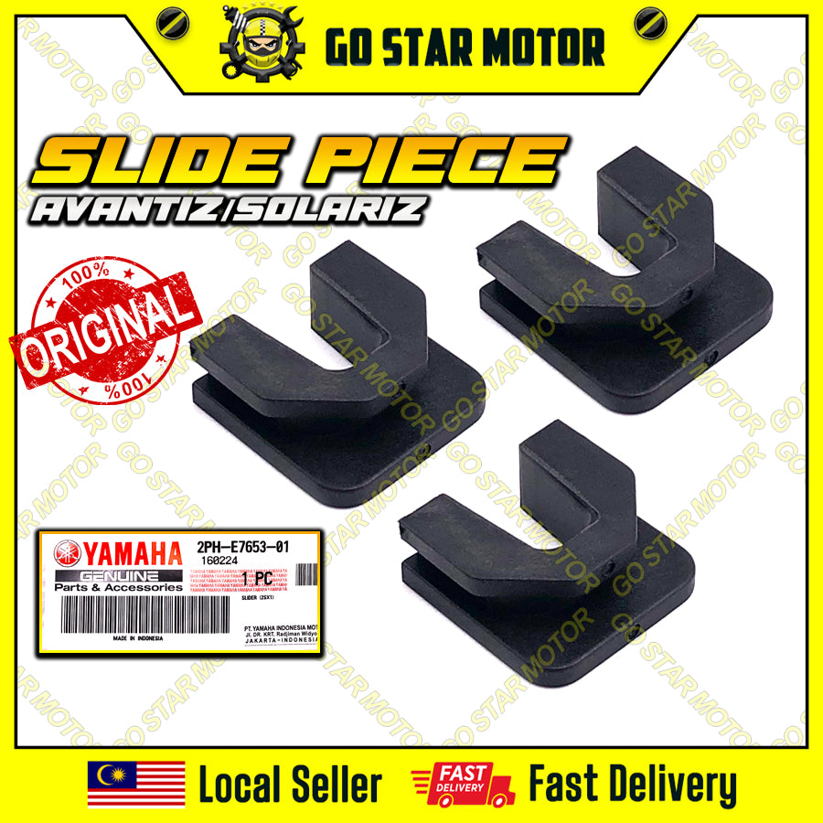 (YAMAHA GENUINE PARTS) SLIDER PIECE / U-CLIP = AVANTIZ / SOLARIZ