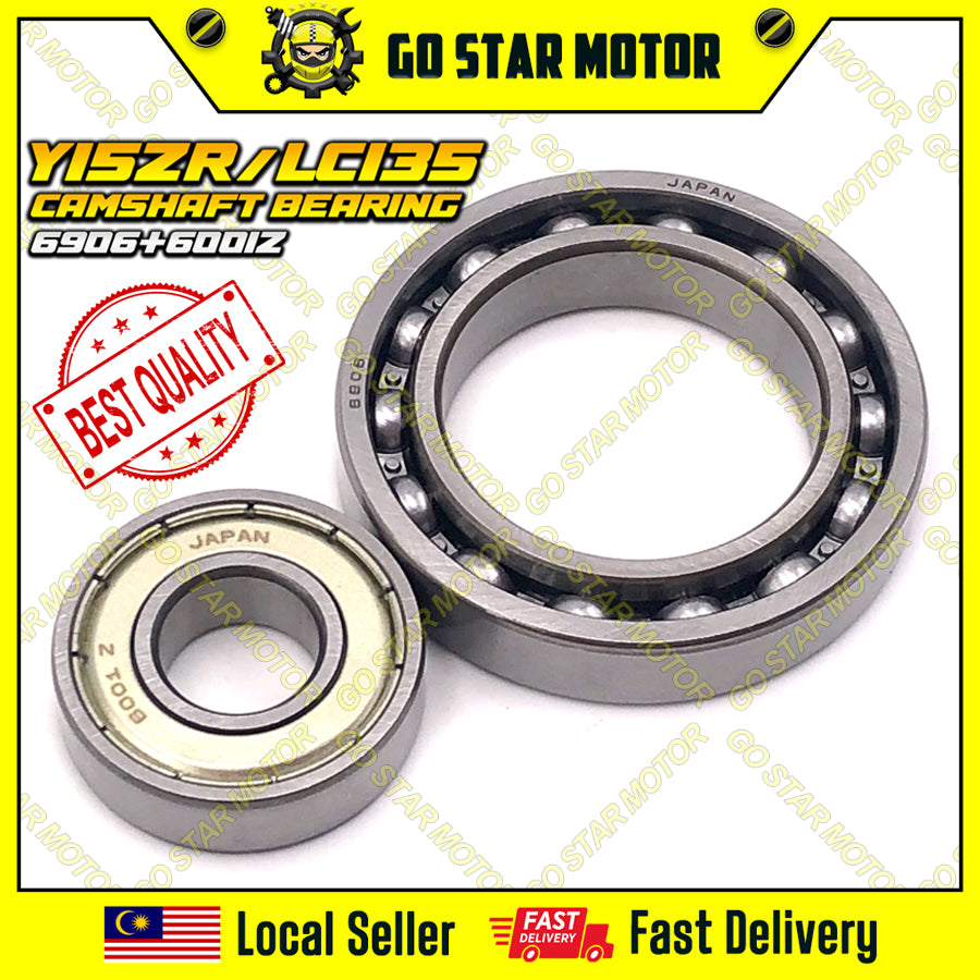 CAMSHAFT BEARING (6906 & 6001) = LC135 / Y15ZR / Y16ZR / FZ150