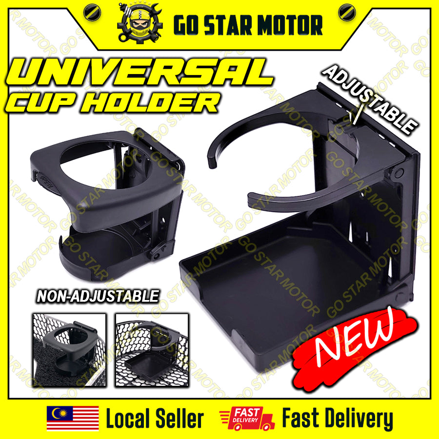CUP HOLDER / DRINK HOLDER = UNIVERSAL USE FOR CAR / MOTORCYCLE