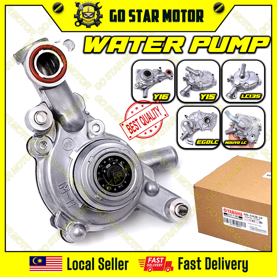 WATER PUMP ASSY (STANDARD) = LC135 / Y15ZR / Y16ZR / NMAX / NVX / EGOLC / EGOLC-FI / NOUVO-LC