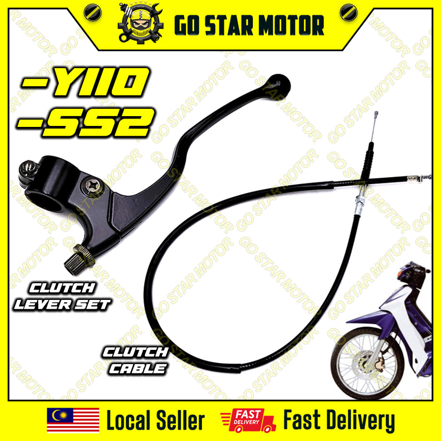 YAMAHA Y110SS Y110 SS2 Tuil Klac + Pemegang + Set Kabel Set Lengkap Batang Klac