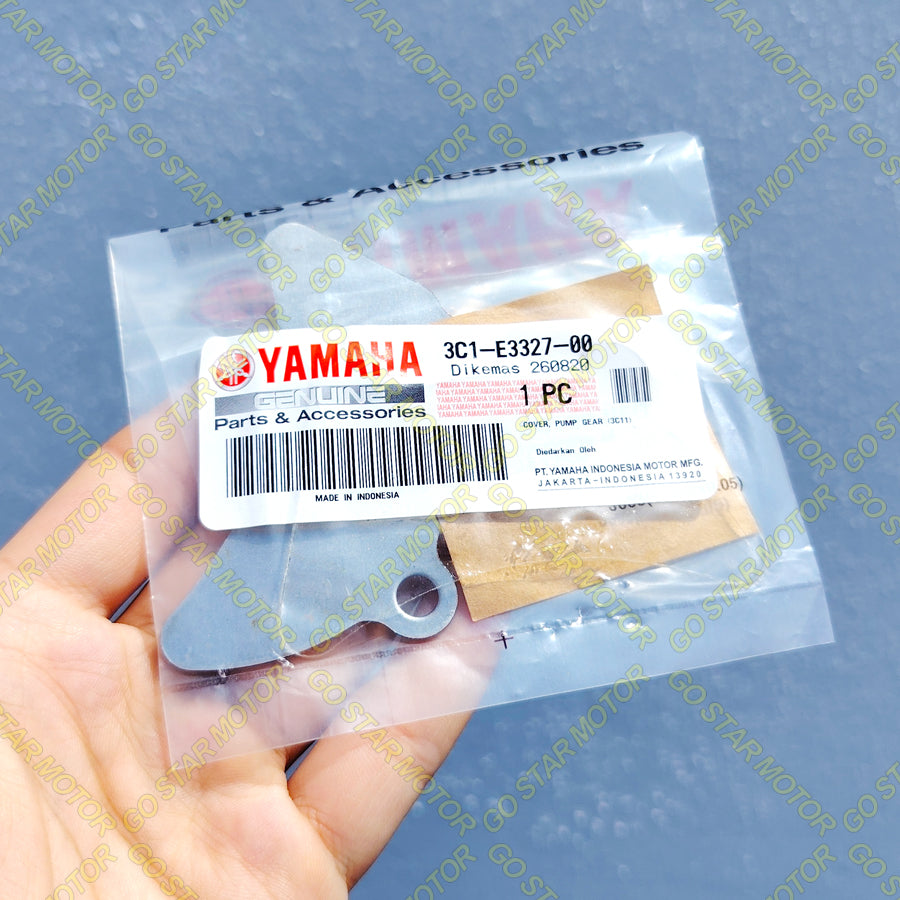 (YAMAHA GENUINE PARTS) OIL PUMP GEAR COVER = Y15ZR / LC135 5S / FZ150
