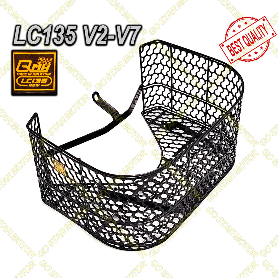 QMA MOTORCYCLE BASKET / BAKUL (KACANG) Y15ZR / Y16ZR / LC135 / Y125Z / Y125ZR / LAGENDA115 / SRL115 / LAGENDA115-FI / SRL115-FI / RS150 / RSX-150 / EX5 / EX5 DREAM / MR3 / Z15GT