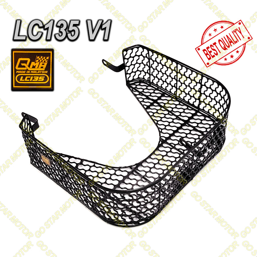 QMA MOTORCYCLE BASKET / BAKUL (KACANG) Y15ZR / Y16ZR / LC135 / Y125Z / Y125ZR / LAGENDA115 / SRL115 / LAGENDA115-FI / SRL115-FI / RS150 / RSX-150 / EX5 / EX5 DREAM / MR3 / Z15GT