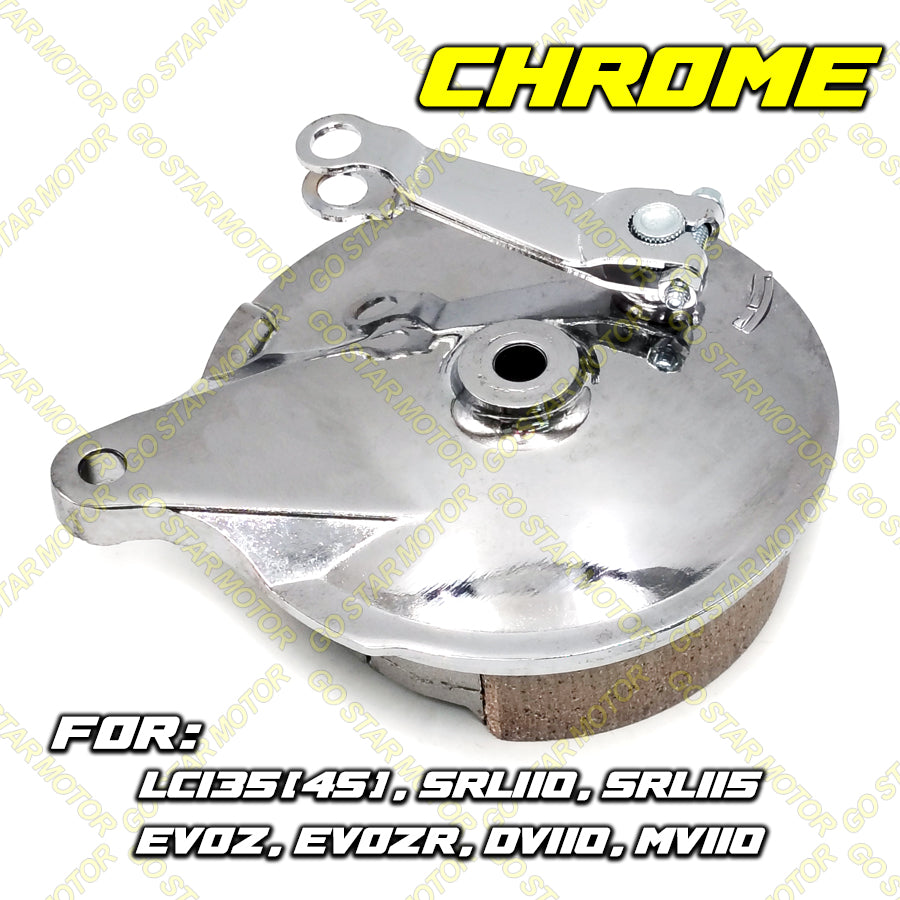REAR BRAKE HUB PANEL = LC135 / SRL110 / SRL115 / SRL115FI / DEMAK EVOZ / EVOZR / DV110