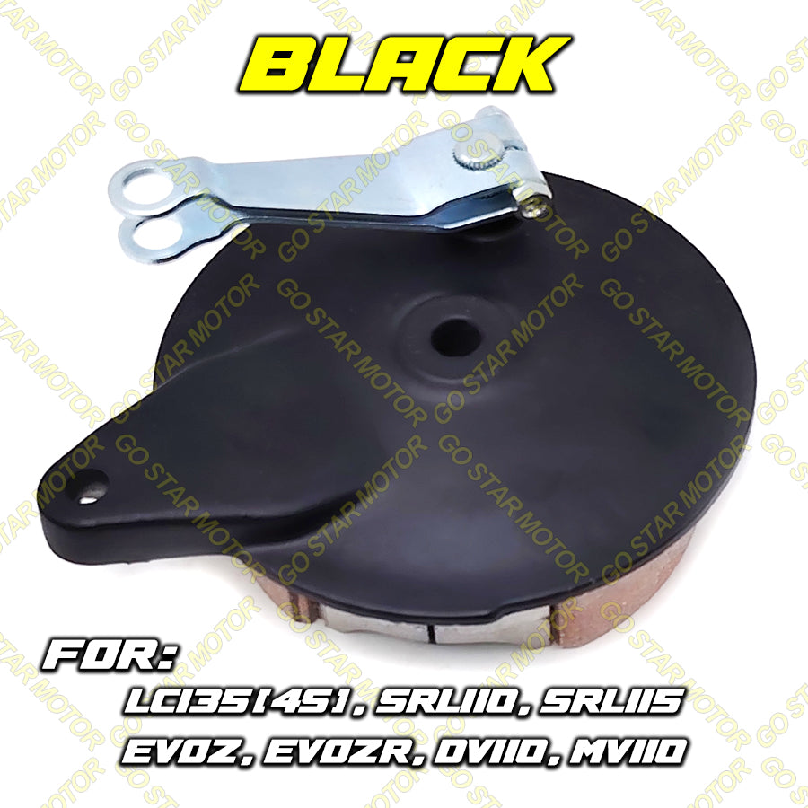 REAR BRAKE HUB PANEL = LC135 / SRL110 / SRL115 / SRL115FI / DEMAK EVOZ / EVOZR / DV110
