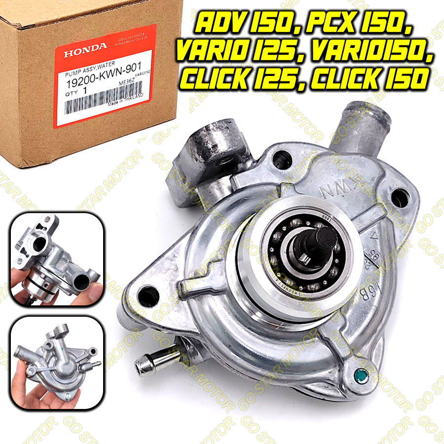 WATER PUMP ASSY (STANDARD) = RS150 / RSX150 / CBR150 / CB150R / ADV150 / ADV160 / PCX150 / PCX160 / VARIO150 / VARIO160 / CLICK