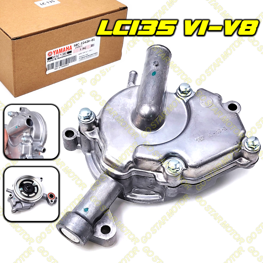 WATER PUMP ASSY (STANDARD) = LC135 / Y15ZR / Y16ZR / NMAX / NVX / EGOLC / EGOLC-FI / NOUVO-LC