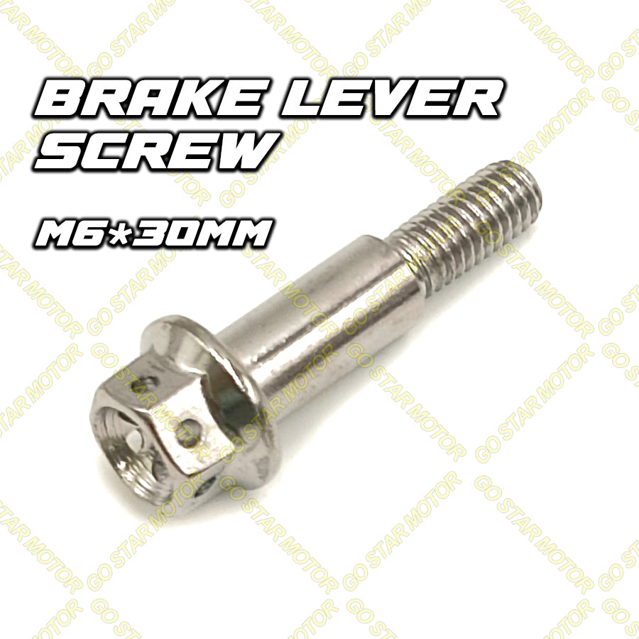 SKRU M6 (25MM / 30MM) = Bolt Tuas Brek & Klac