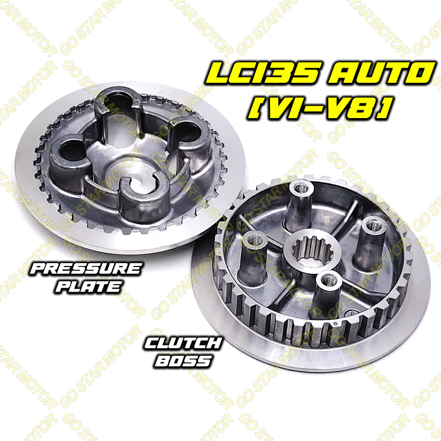 Boss Klac & Plat Tekanan (STANDARD) Untuk LC135 / Y100 / Y110SS / LAGENDA110 / Y125Z / RXZ / TZM / EX5 HIGH POWER / EX5 DREAM / WAVE100 / CLASS1 / WAVE125 / FUTURE