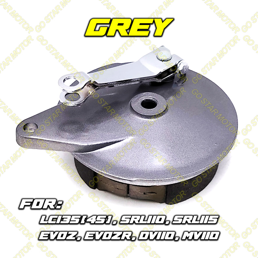 REAR BRAKE HUB PANEL = LC135 / SRL110 / SRL115 / SRL115FI / DEMAK EVOZ / EVOZR / DV110