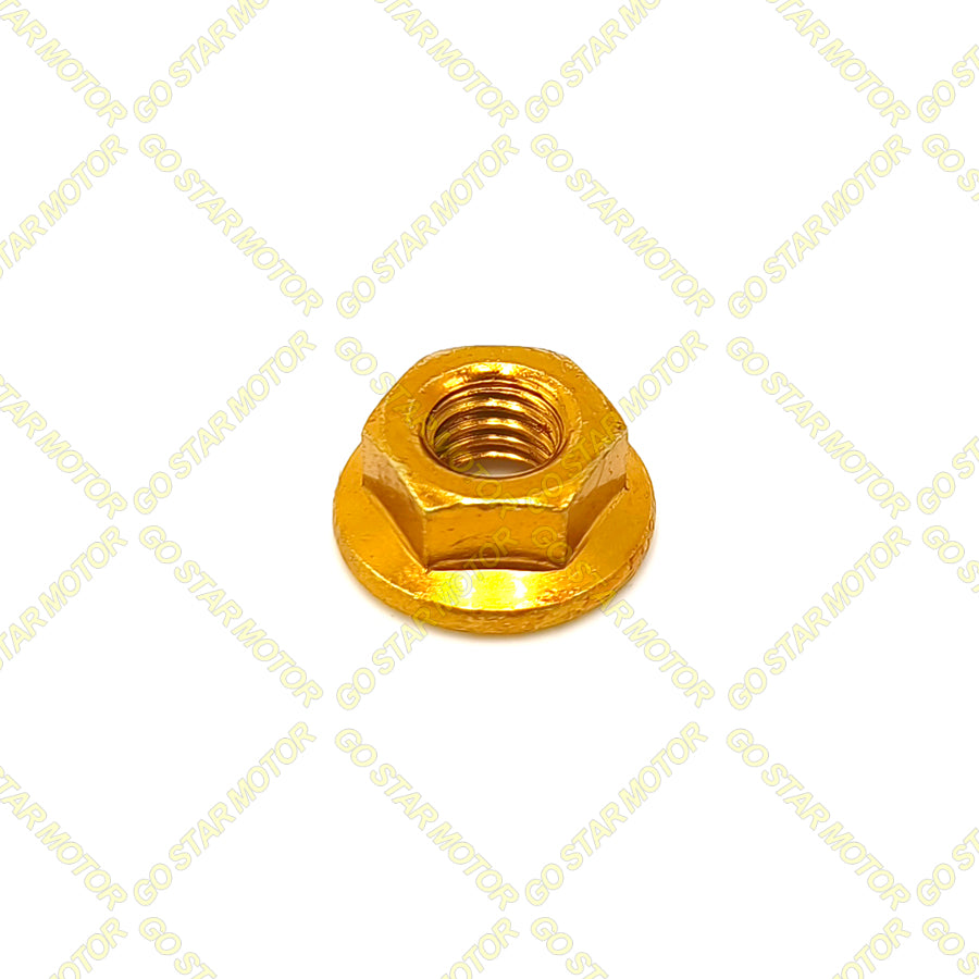 Nat M6 (Emas) Nat Universal Untuk Bolt / Skru M6