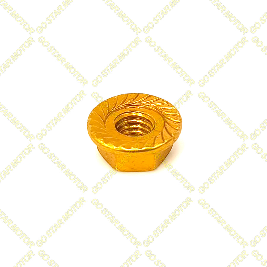 Nat M6 (Emas) Nat Universal Untuk Bolt / Skru M6