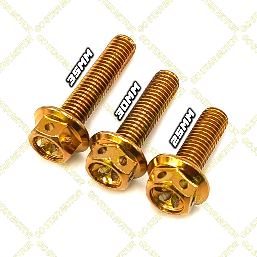 SKRU M8 (25MM / 30MM / 35MM) = SPRAKET SKRU UNIVERSAL / PEMIJAK KAKI