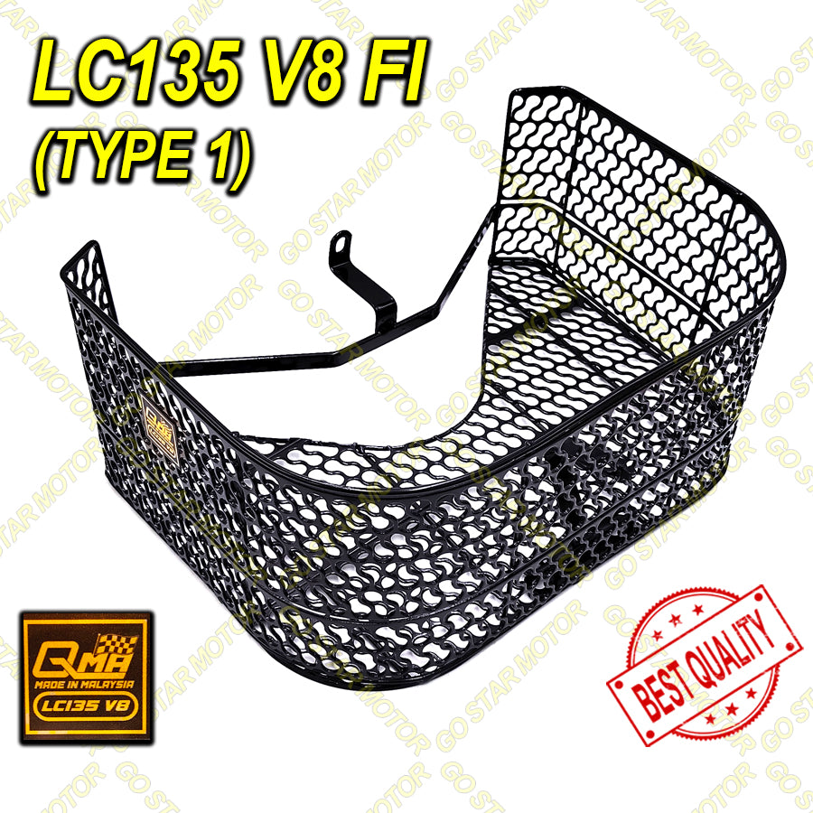 QMA MOTORCYCLE BASKET / BAKUL (KACANG) Y15ZR / Y16ZR / LC135 / Y125Z / Y125ZR / LAGENDA115 / SRL115 / LAGENDA115-FI / SRL115-FI / RS150 / RSX-150 / EX5 / EX5 DREAM / MR3 / Z15GT