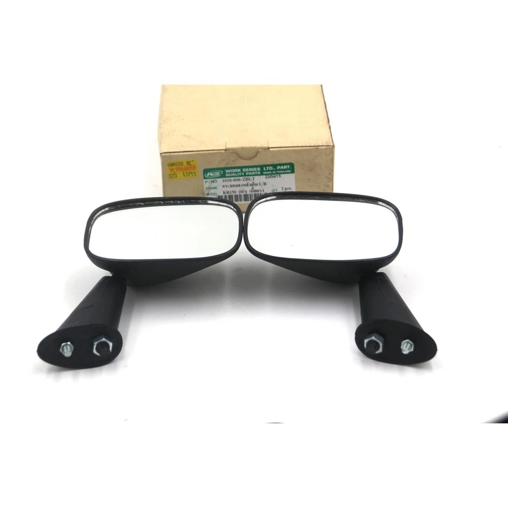 SIDE MIRROR SET = KAWASAKI KR150