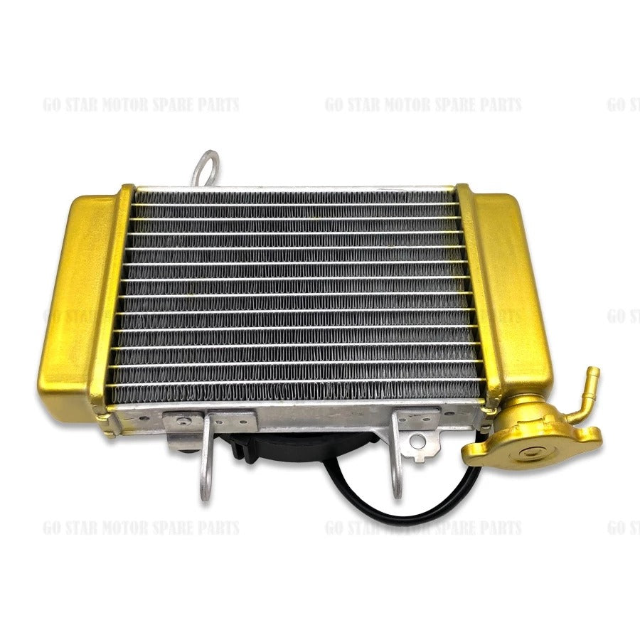 RADIATOR YSUKU RACING DENGAN TANGKI PENYEJUK KIPAS BLOWER BESAR