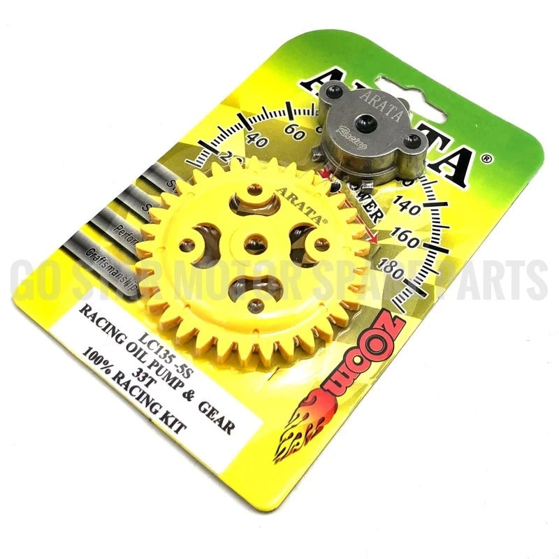 CNC RACING OIL PUMP ASSY (SUPER FLOW) = LC135 / Y15ZR / Y16ZR