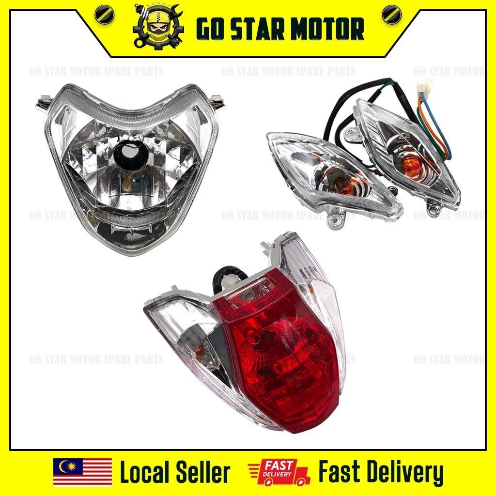 BONUS110 E- EBONUS110 E- 110 TAILLAMP ASSY LAMPU EKOR LAMPU BELAKANG LAMPU DEPAN ISYARAT DEPAN SET