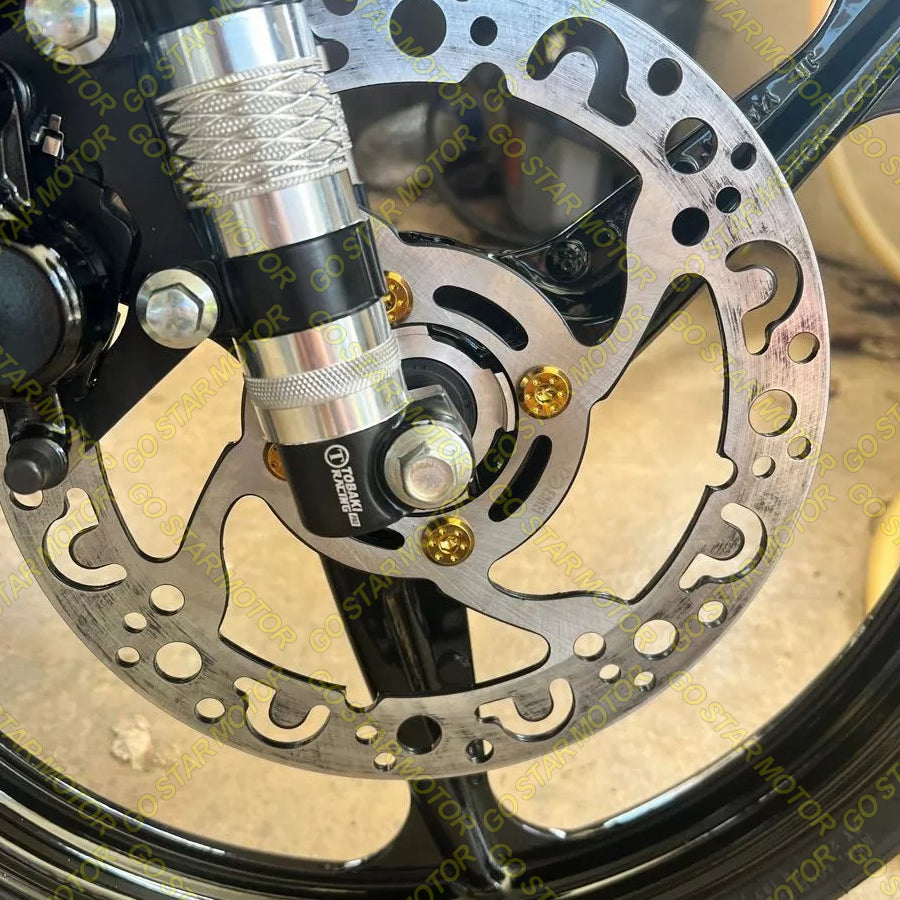 SCREW M8 = UNIVERSAL DISC PLATE SCREW (GOLD / TITANIUM / SILVER)
