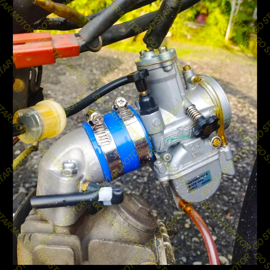 CUSTOM INTAKE PIKE 28MM (PNP CARBURETOR PE / PWK) = EX5 / EX5 DREAM / WAVE100 / CLASS-1