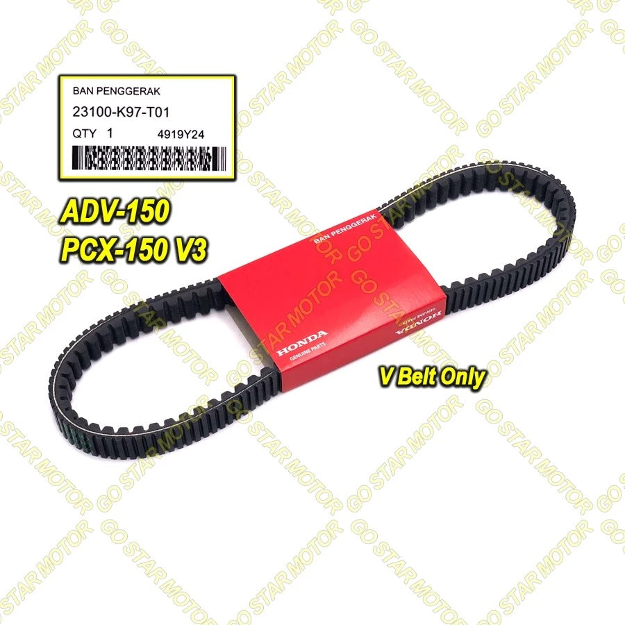 HONDA GENUINE V-BELT KIT (WITH ROLLER) / CVT BELTING = VARIO-150 / ADV150 / ADV160 / PCX150 / PCX160