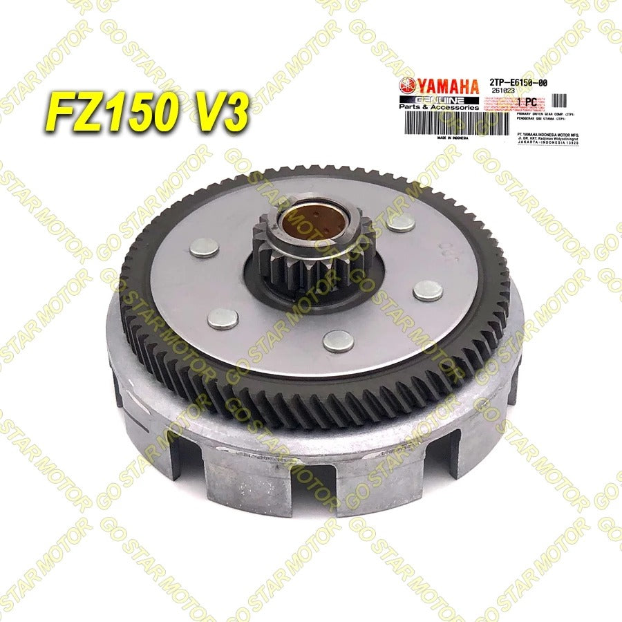 (YAMAHA GENUINE PARTS) PRIMARY DRIVEN GEAR ASSY = FZ150 V1 / V2 / V3