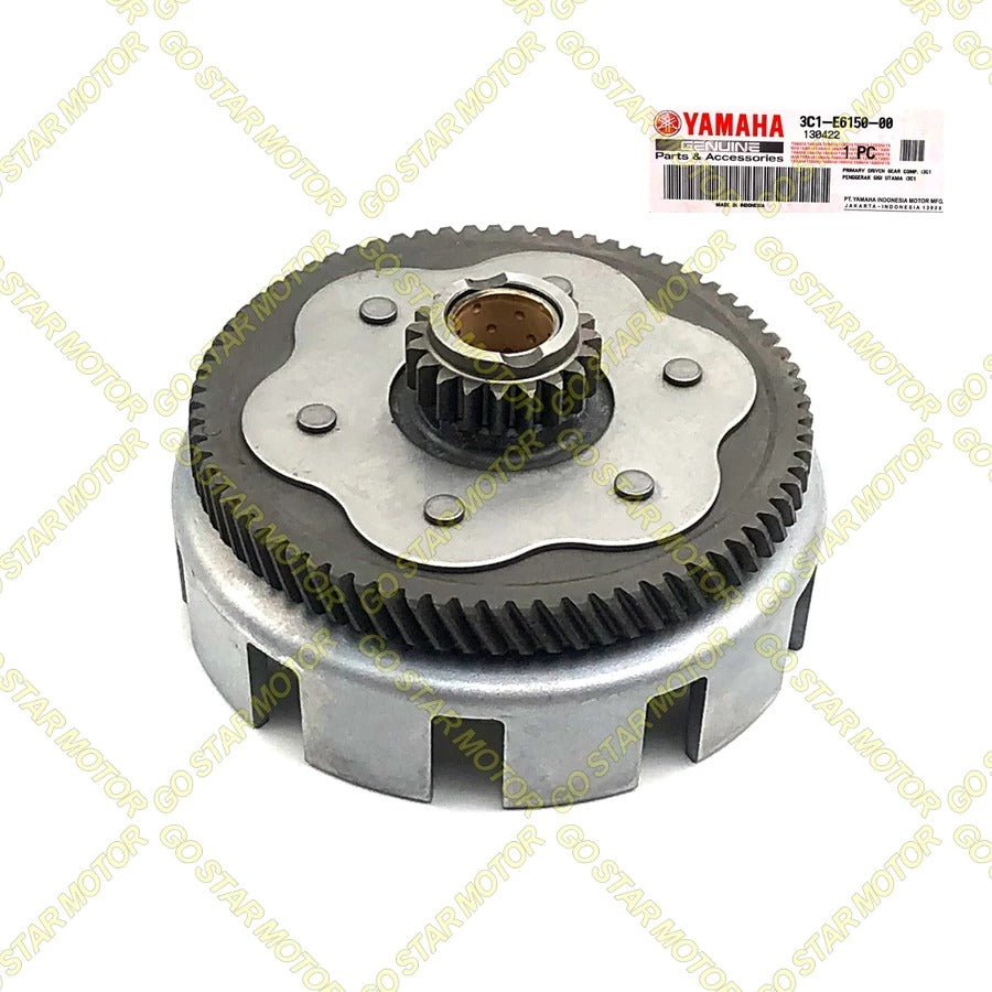 (YAMAHA GENUINE PARTS) PRIMARY DRIVEN GEAR ASSY = FZ150 V1 / V2 / V3
