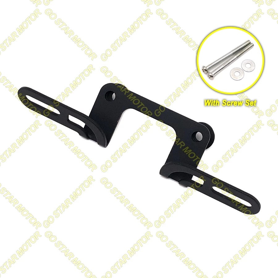 FRONT NUMBER PLATE BRACKET = LC135 / Y15ZR / LAGENDA115