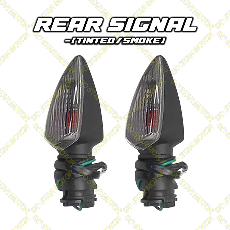 Y15ZR V1 V2 = FRONT & REAR SIGNAL SET (CLEAR / SMOKE)
