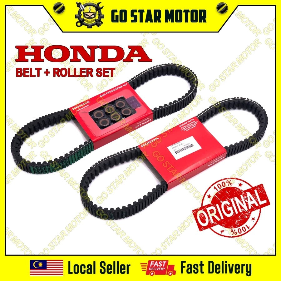 HONDA GENUINE V-BELT KIT (WITH ROLLER) / CVT BELTING = VARIO-150 / ADV150 / ADV160 / PCX150 / PCX160