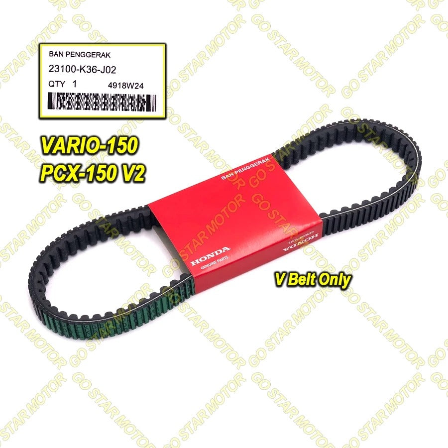 HONDA GENUINE V-BELT KIT (WITH ROLLER) / CVT BELTING = VARIO-150 / ADV150 / ADV160 / PCX150 / PCX160